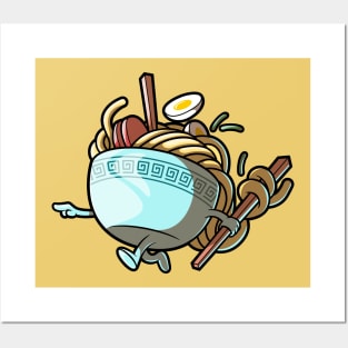 Running Ramen! Posters and Art